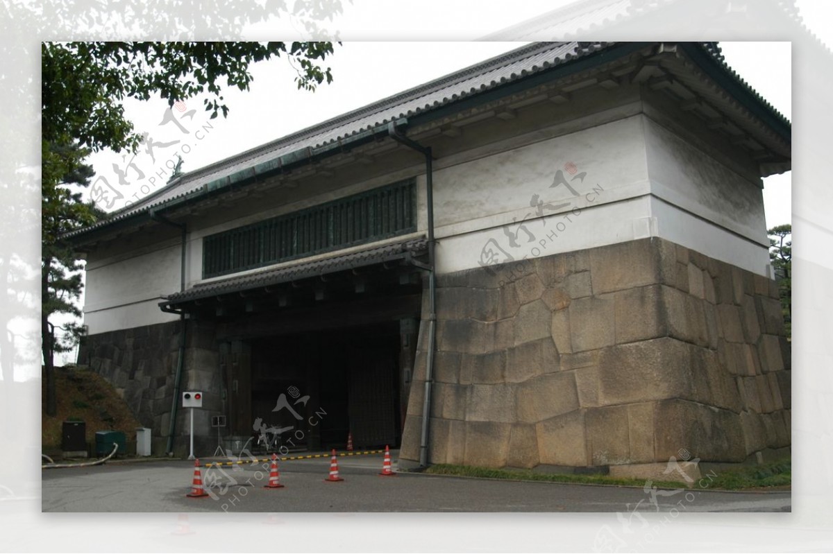 日式建筑大门