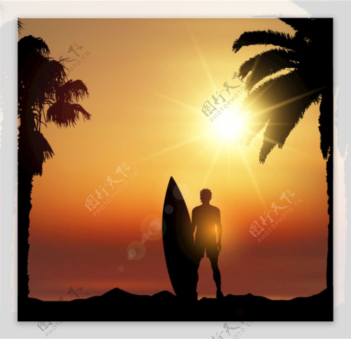 浪漫的情侣，红色，日落，海滩预览 | 10wallpaper.com