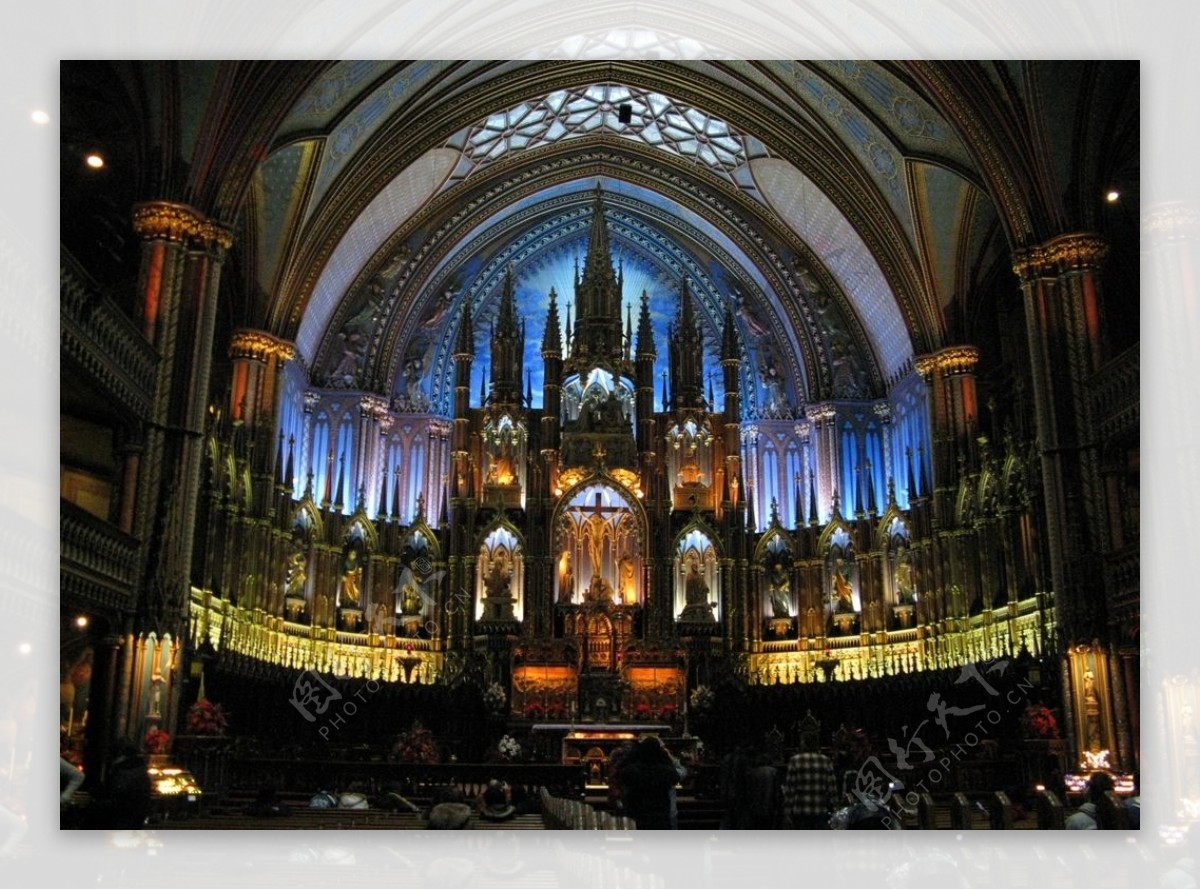 加拿大魁北克圣母大教堂