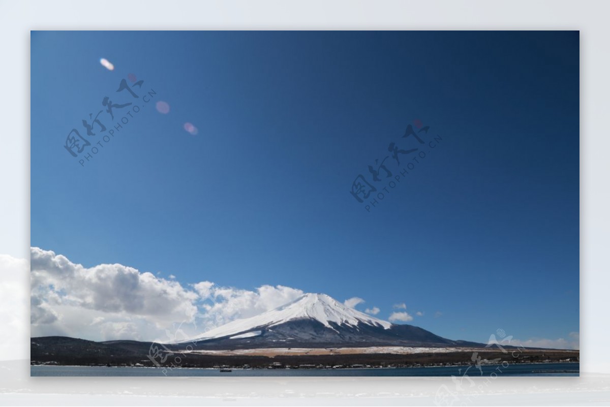 日本富士山风光