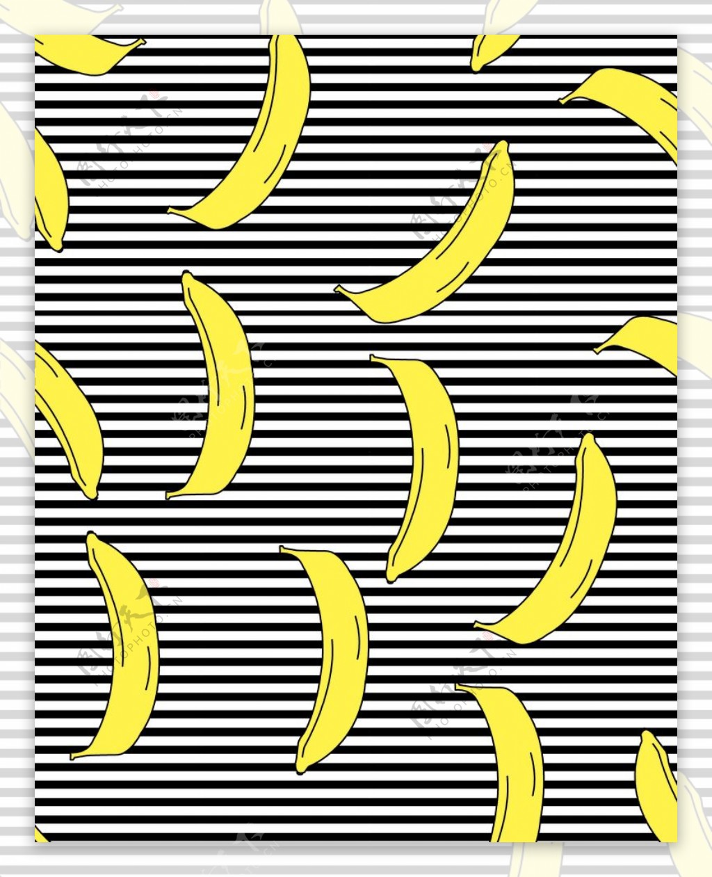 香蕉条纹