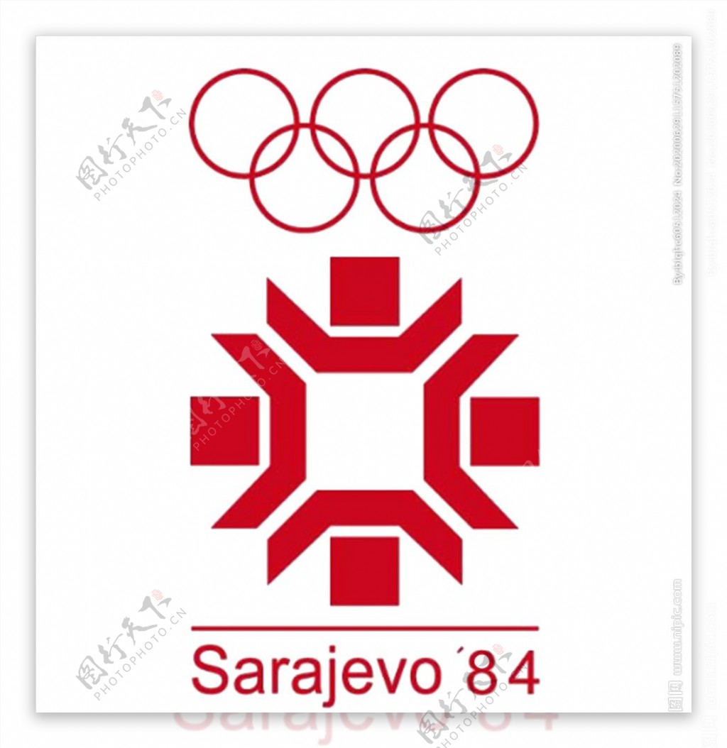 1984年第十四届冬奥会会徽