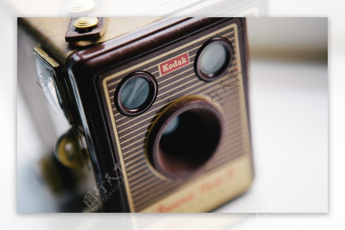 柯达古董相机复古背景素材