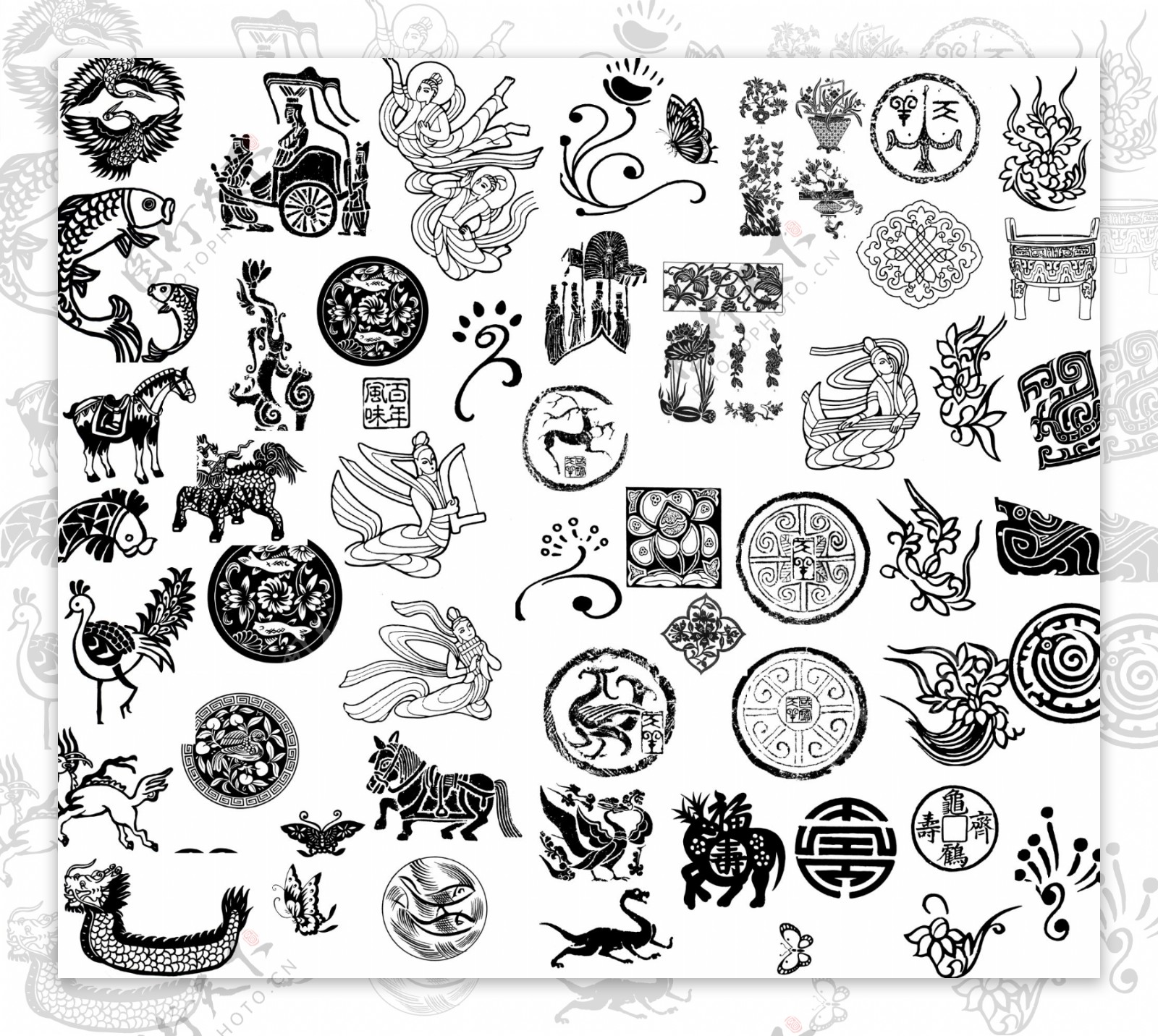 中国传统纹饰纹样