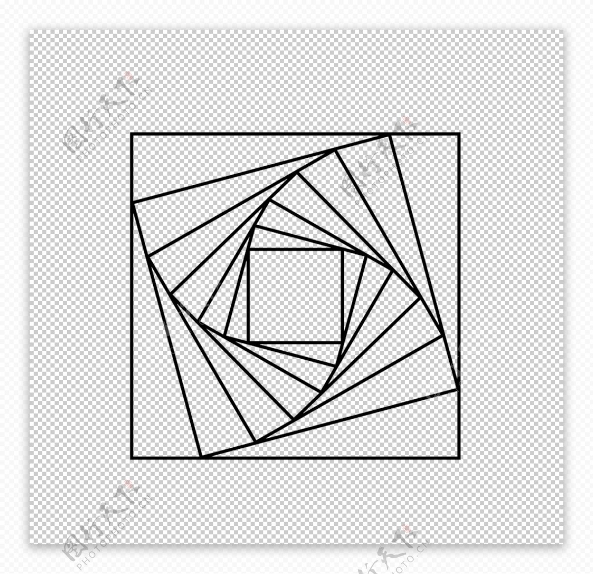 抽象几何图案图片