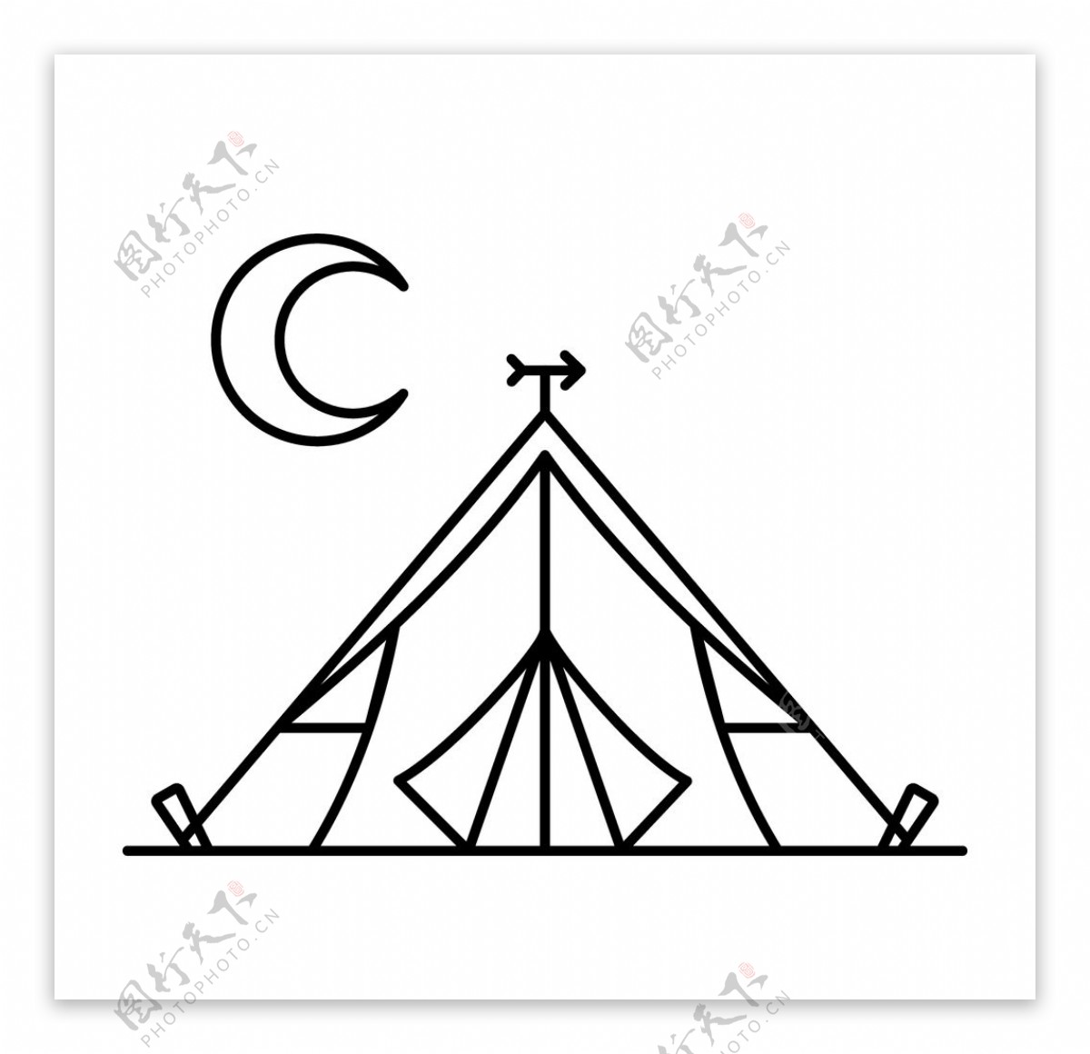 帐篷图标图片