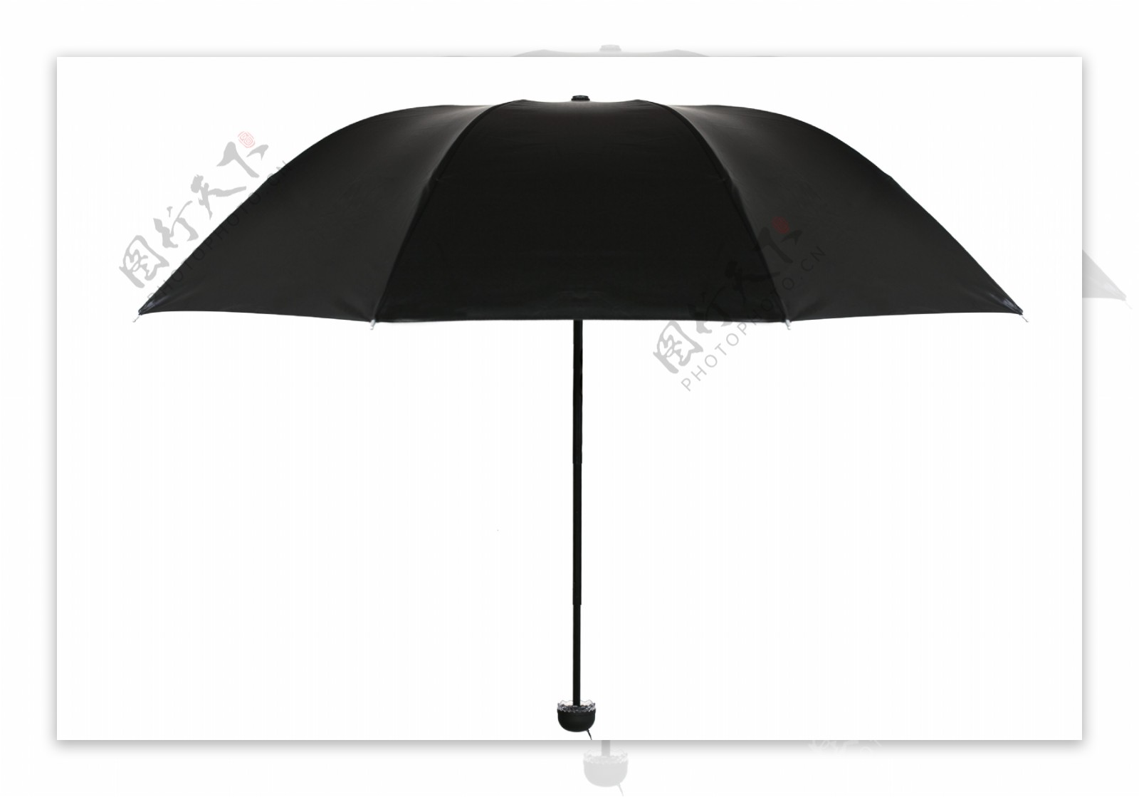 雨伞折叠伞黑色防晒背景海报素材