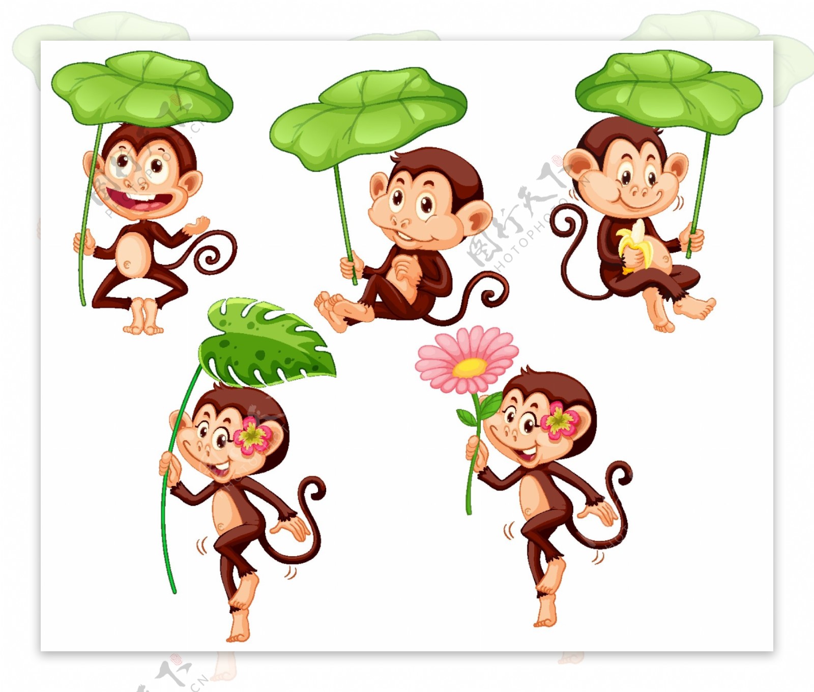 小猴子和她的西瓜|插画|儿童插画|爱心无限的猫 - 原创作品 - 站酷 (ZCOOL)