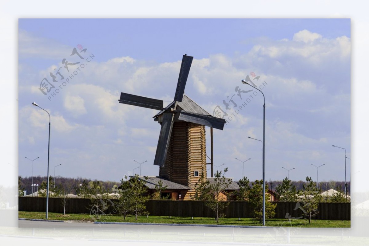 磨房风车农业风车荷兰风车