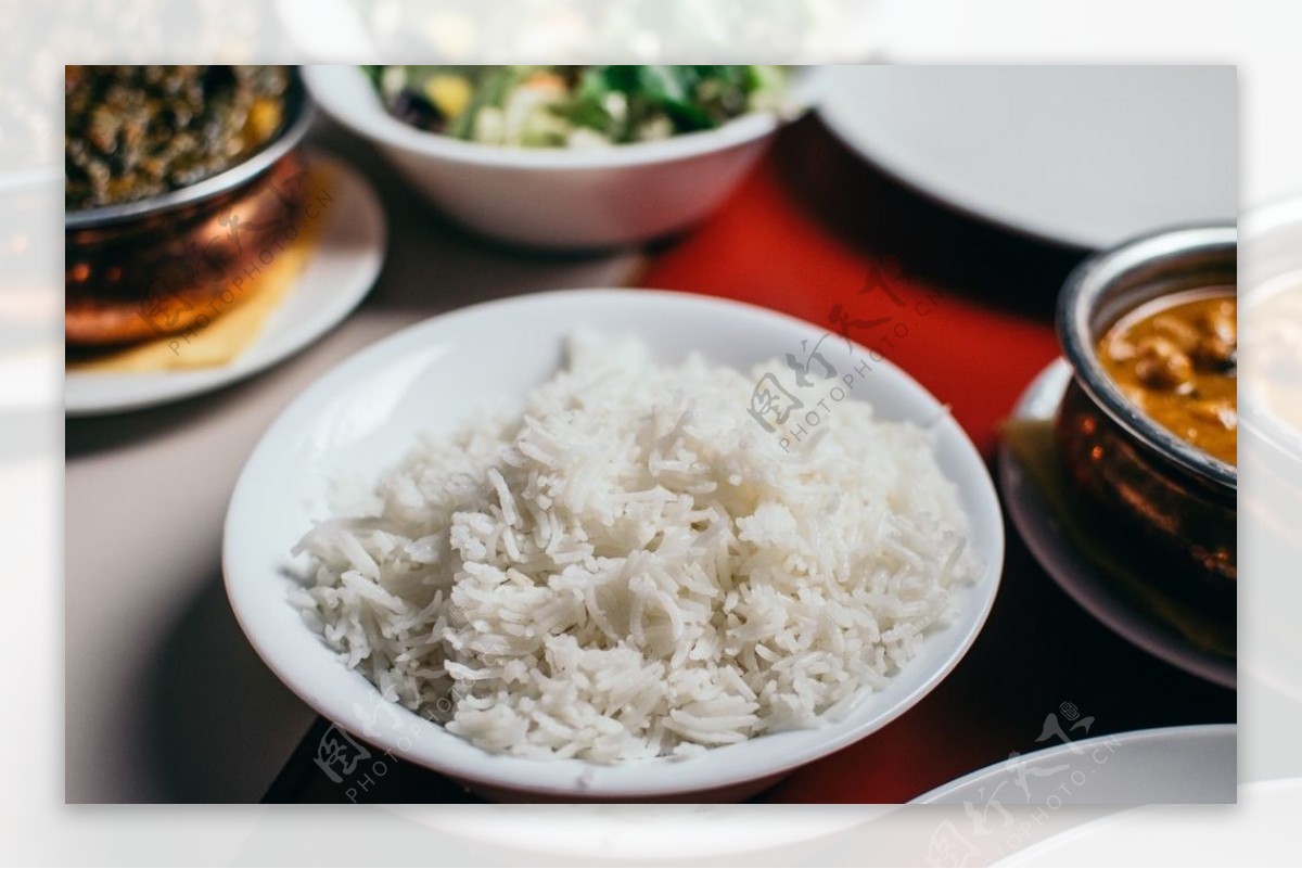 米饭与菜