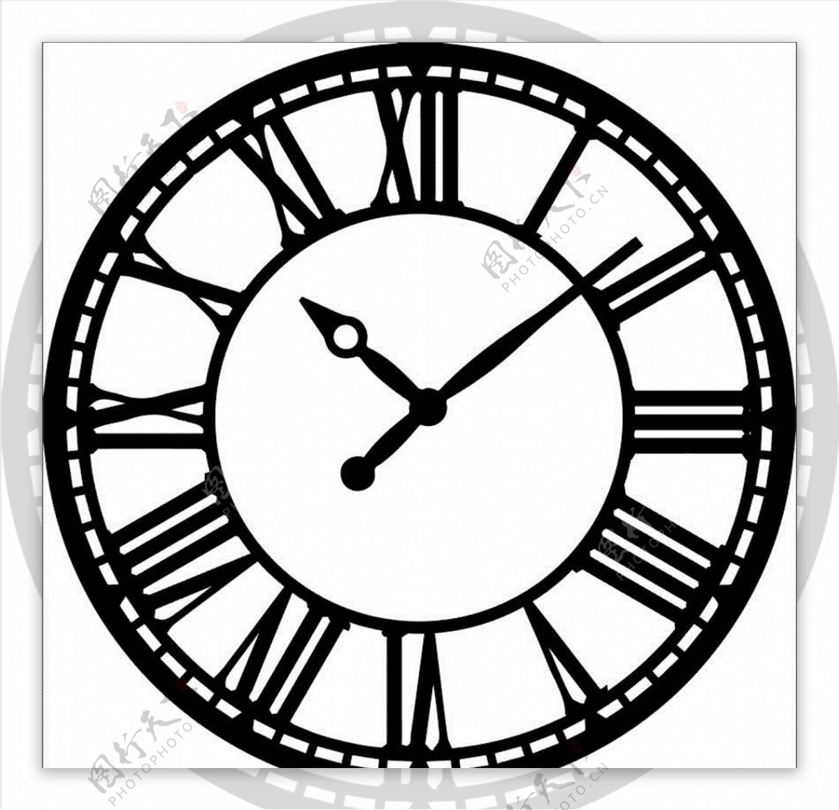 罗马时钟钟表图片