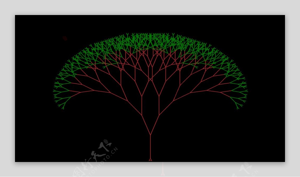 编程画树图案