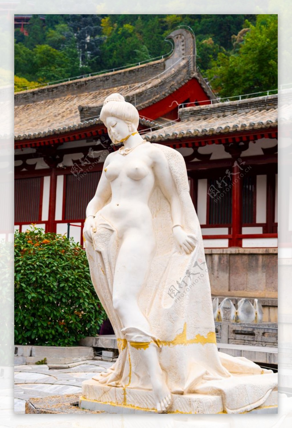 唐华清宫御汤博物馆贵妃雕像
