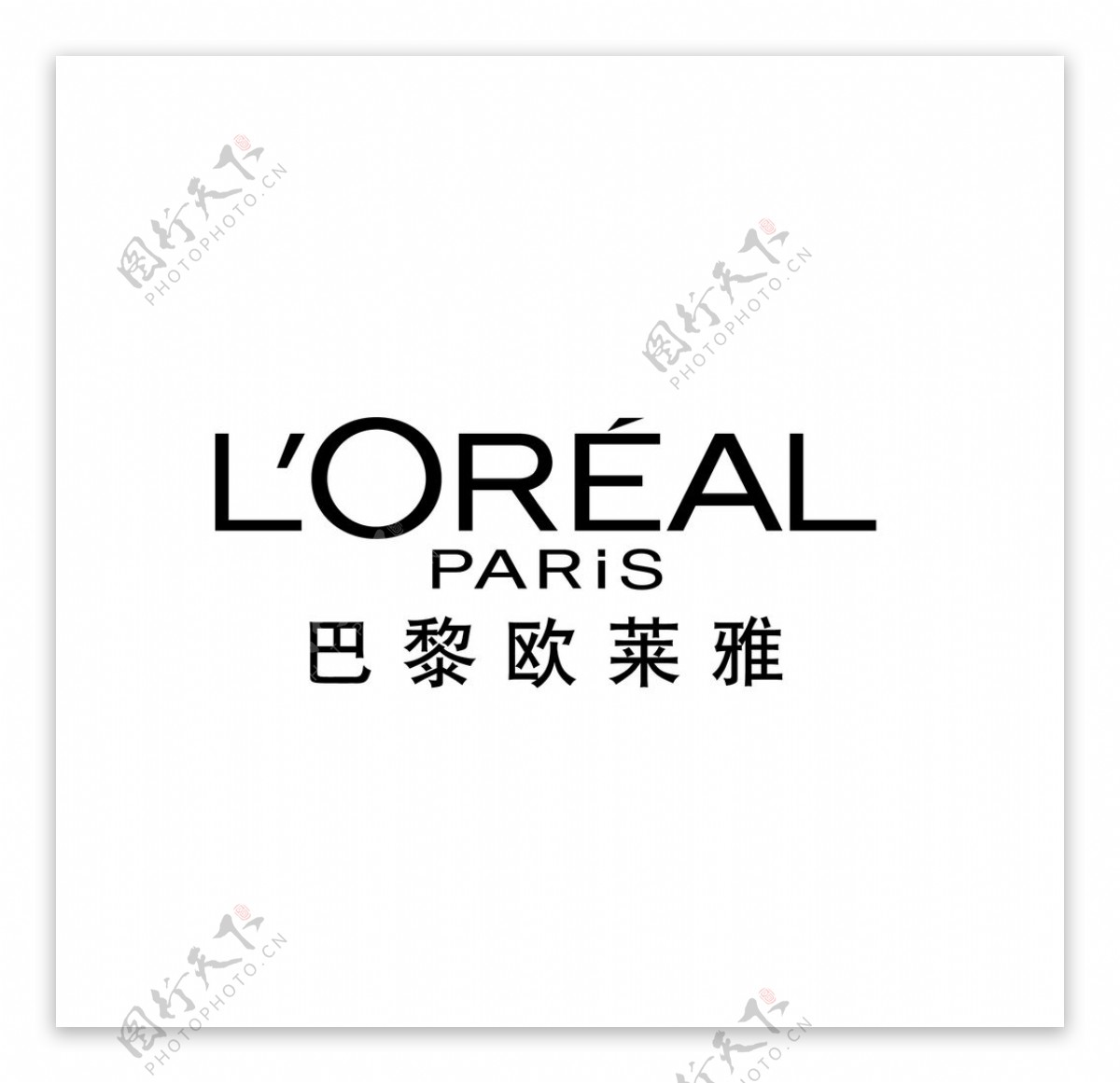巴黎欧莱雅logo图片