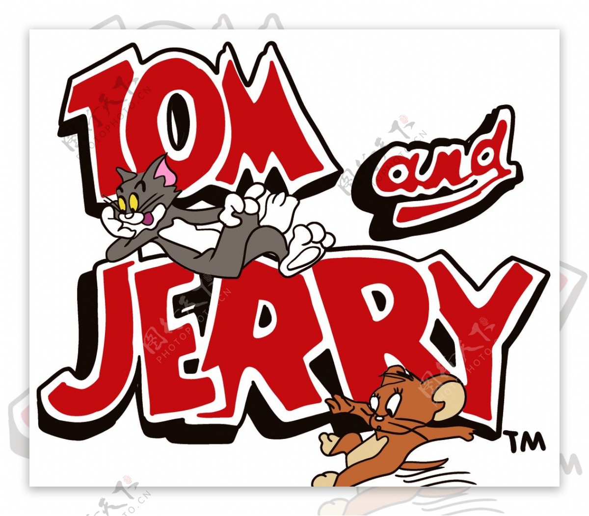 汤姆杰克字体猫老鼠图片