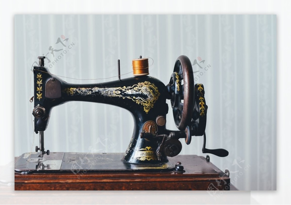 老式缝纫机图片