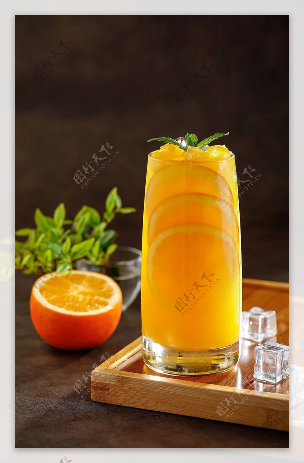 橙子汁图片