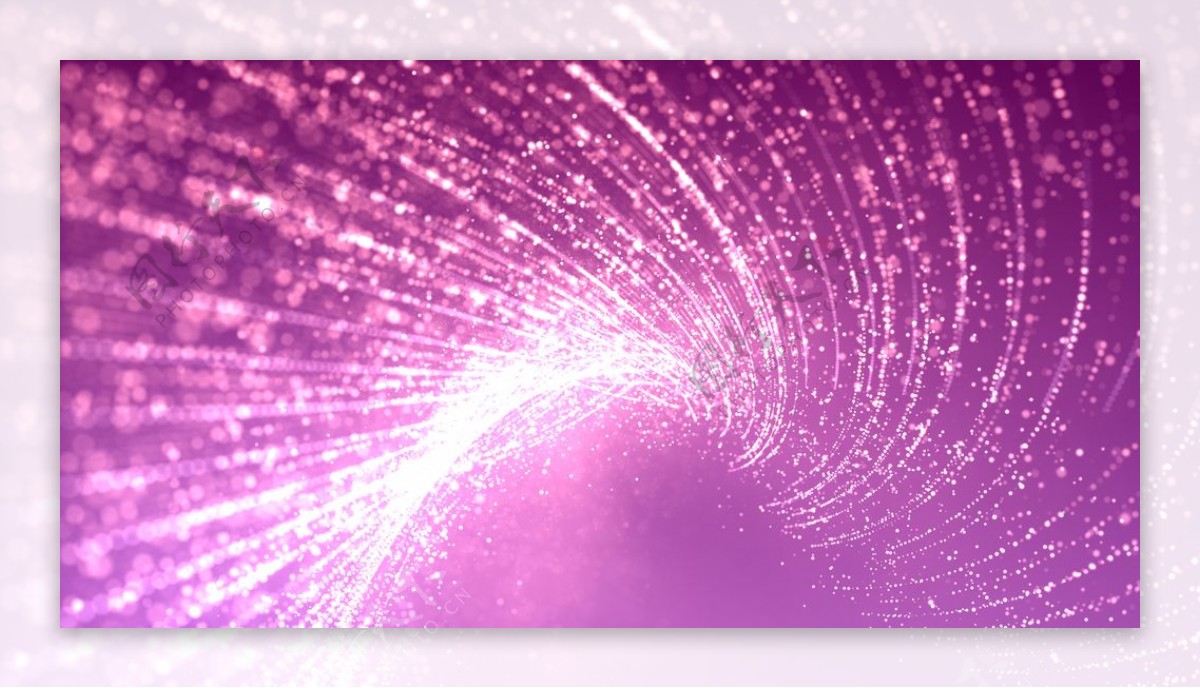 炫彩粉色梦幻粒子背景图片