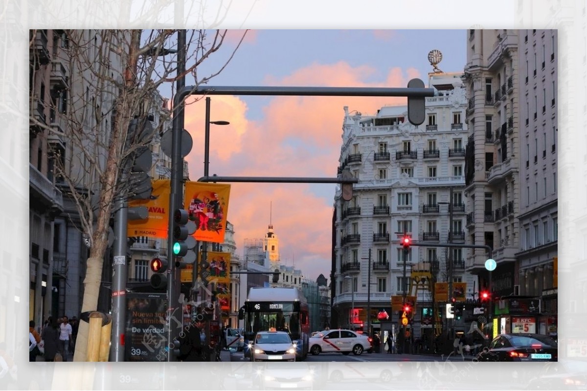 西班牙首都马德里建筑图片