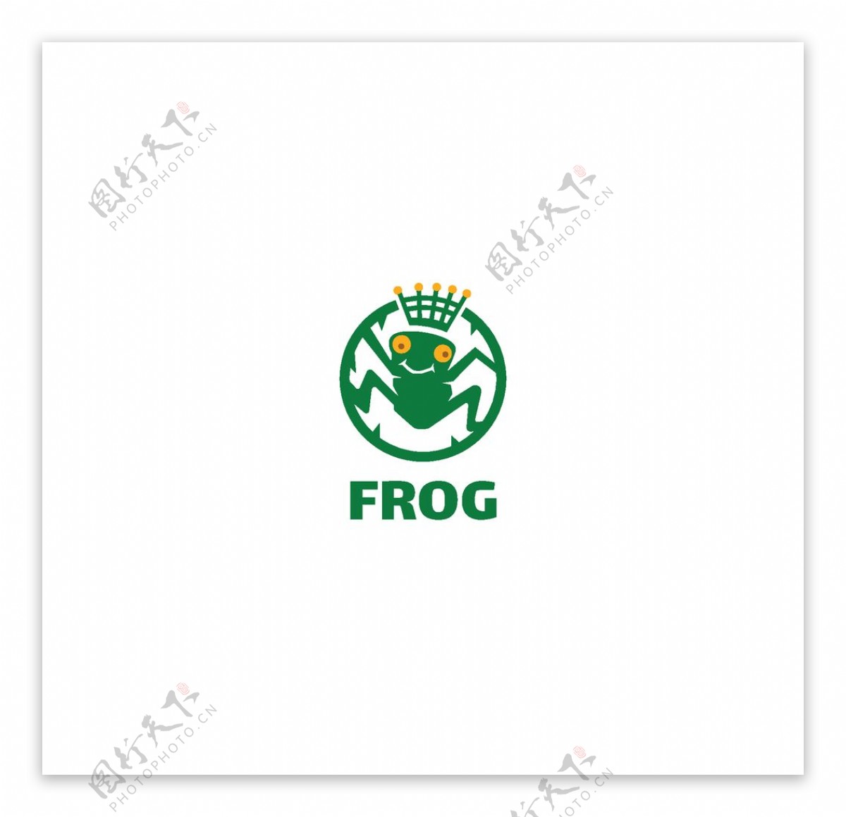frog青蛙标志图片