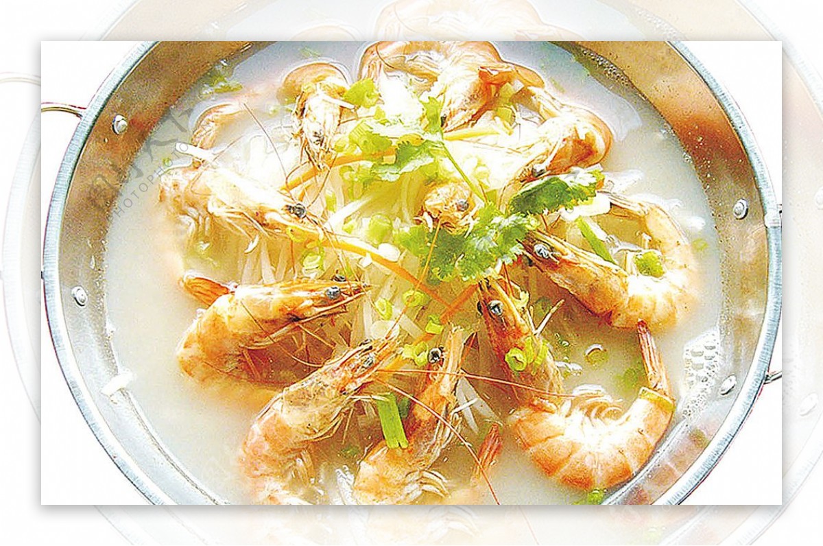 豫菜锅仔青虾煮萝卜丝图片