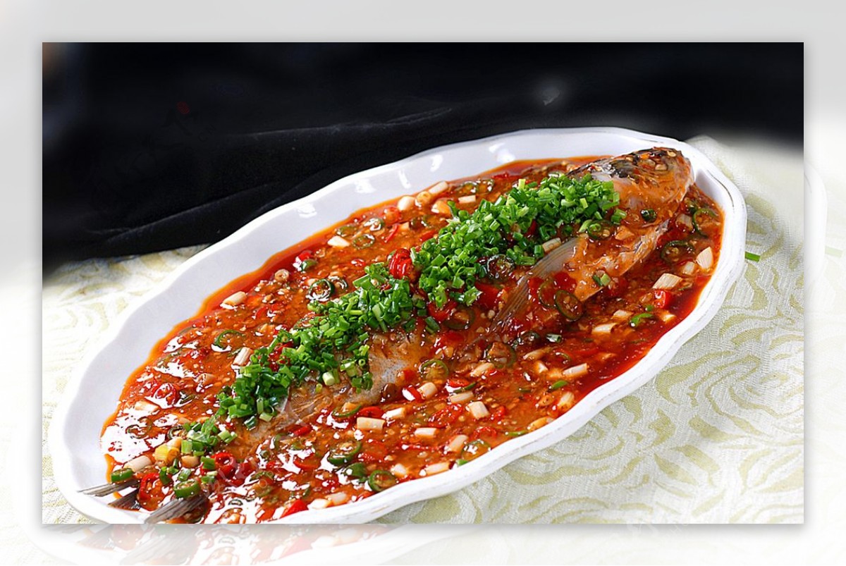 湘菜鲜椒鱼图片