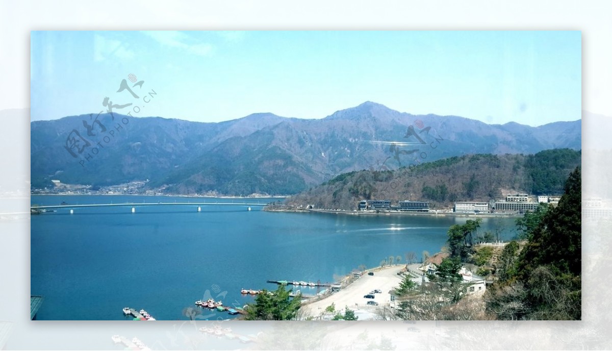 日本河口湖图片