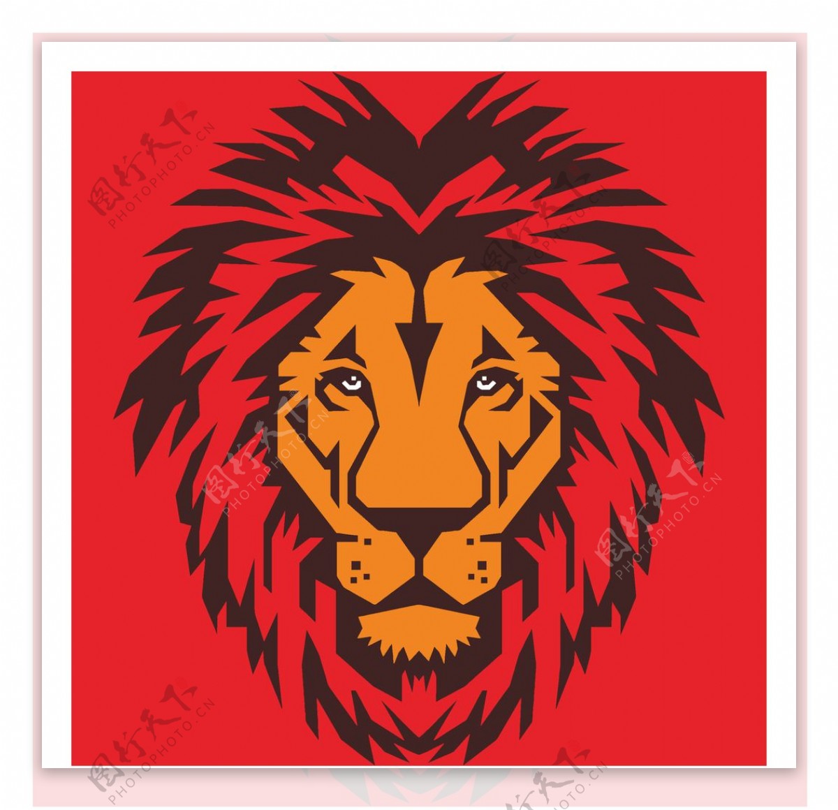 狮子Lion涂鸦动物图片