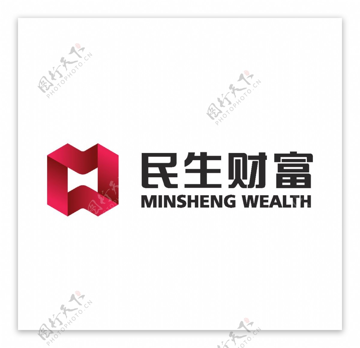 民生财富logo标志图片