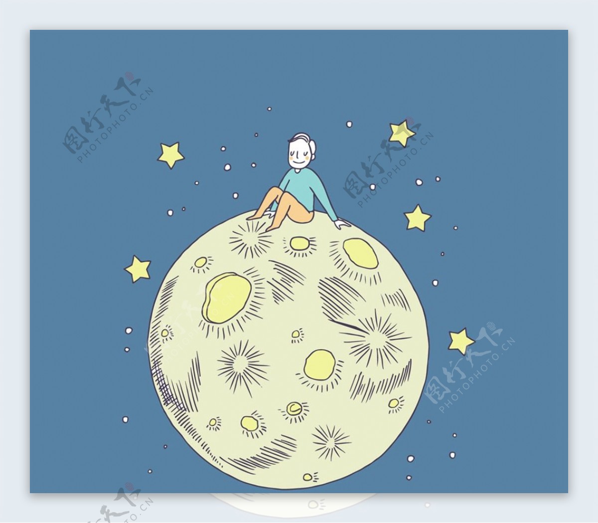 几张关于月亮的画|插画|商业插画|yk19870726 - 原创作品 - 站酷 (ZCOOL)
