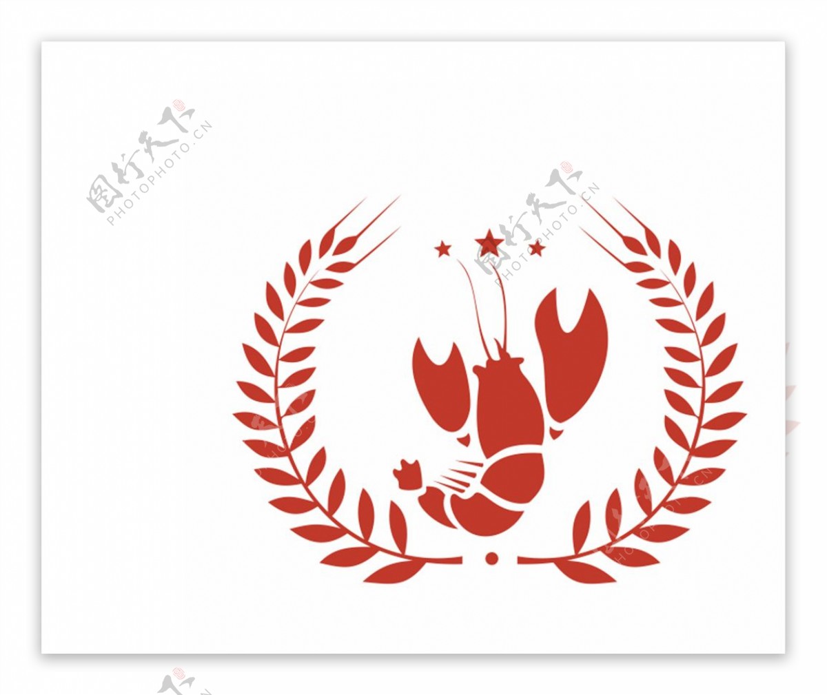 龙虾logo图片