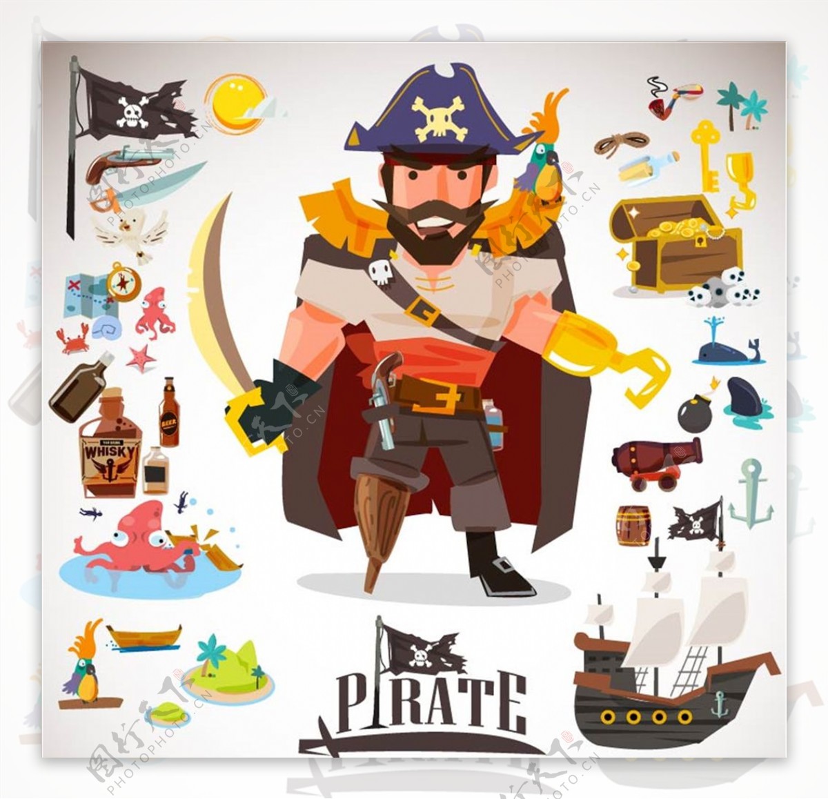 How To Be More Pirate_ “如何成为海盗”|动漫|动画片|元神嘻嘻 - 原创作品 - 站酷 (ZCOOL)